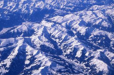 Obraz premium Alps from above
