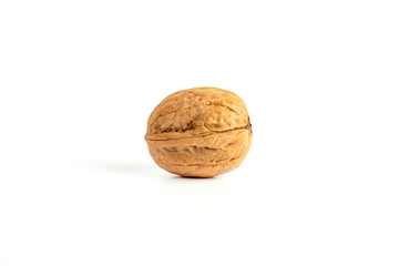 walnut isolated on white background