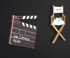 movie clapper board