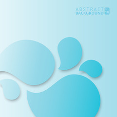 Abstract Drops shapes Water Graphic Background vector illustration