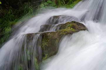 Obraz premium Giessbachfall - Brienzersee - Berner Oberland - Thunersee