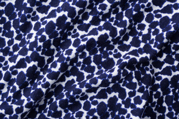 Obraz premium spotted pattern fabric texture fabric background.