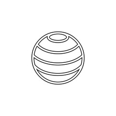 Beehive icon. Farm symbol. Logo design element