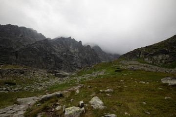 High Tatras mountains in Slovakia landscape