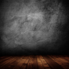 empty interior room with grunge wall