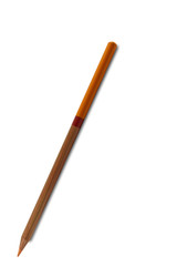 Pencil with Copy Space Isolated on a White Background.