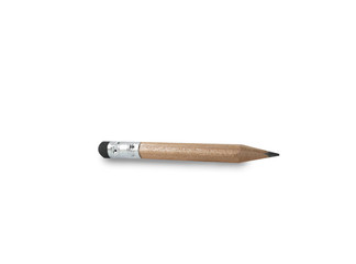 Pencil with Copy Space Isolated on a White Background.
