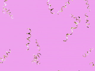 pink background with gold element abstract template illustration banner  web design colorful art ...
