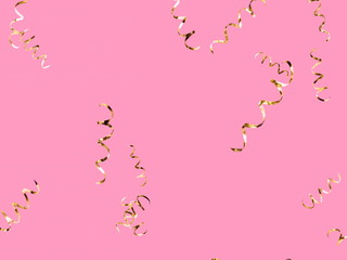pink background with gold element abstract template illustration banner  web design colorful art ...