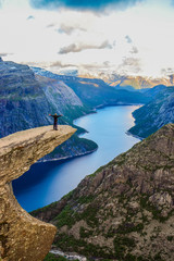 Hiking Trip to Trolltunga, Norway.