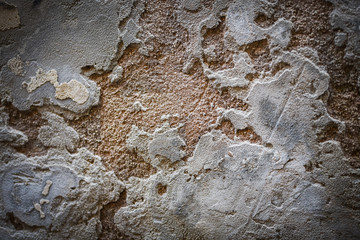 stone wall close up view