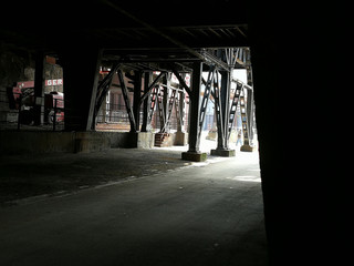 alte stillgelegte Stahl Fabrik Industrie
