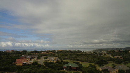 Fototapeta premium view to city in south africa