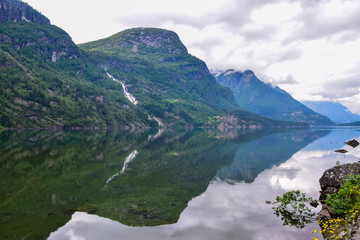 Wonderful Norwegian landscape.