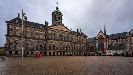 Netherlands - Ornate Builiding at the Main Plaza