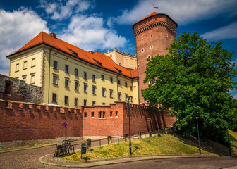 Poland - Back of the castle - Krakow