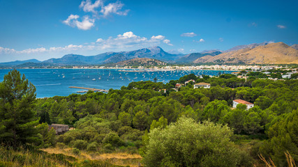 Spain - Harbor on the north coast - Palma de Mallorca