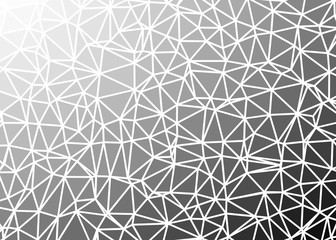 Abstract Low Polygon gradient Generative Art background illustration