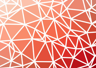 Abstract Low Polygon gradient Generative Art background illustration