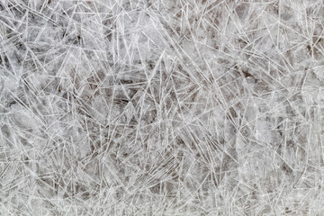 Top View Winter Ice Texture