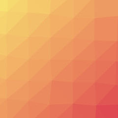 Abstract Low Polygon gradient Generative Art background illustration