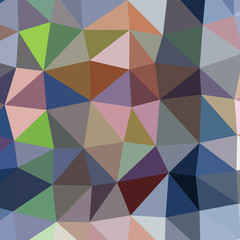 Abstract Low Polygon gradient Generative Art background illustration