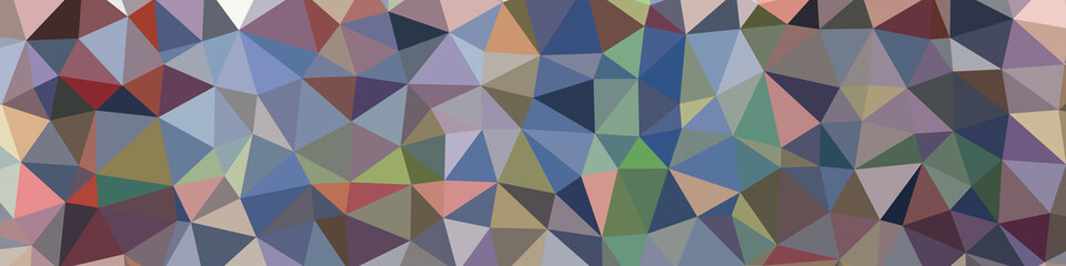 Fototapeta premium Abstract Low Polygon gradient Generative Art background illustration