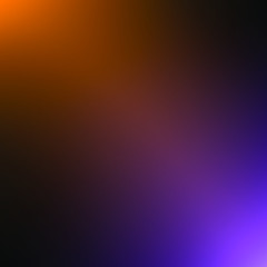 Multicolored rays of light shine through the facets of the crystal