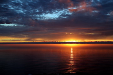 Obraz premium Stunning CA Sunset