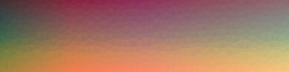 Fototapeta premium Abstract Low Polygon gradient Generative Art background illustration