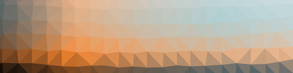 Abstract Low Polygon gradient Generative Art background illustration