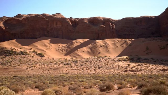 Monument Valley Sand Dunes Thunderbird Mesa Southwest USA