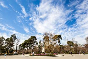 Obraz premium Urban landscape in Madrid.