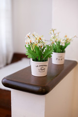 Vintage decoration and full of flowers to celebrate weddings held in Malaysia by the Malays.