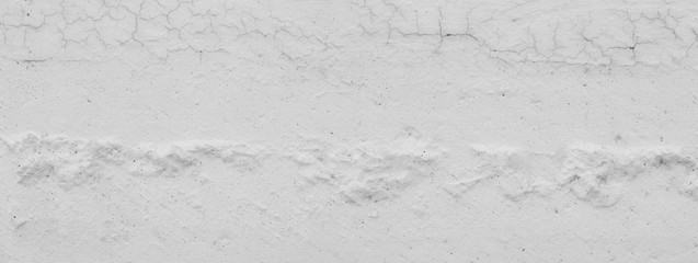 White Wall concrete background. Old cement texture cracked, White, Grey vintage wallpaper abstract grunge background