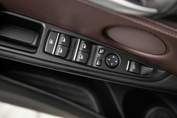 Controls in a car