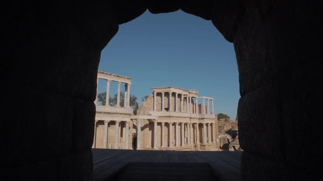 Roman theatre in Merida, Spain