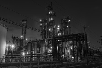 工場夜景　Factory Illumination