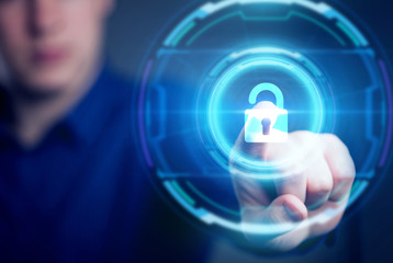 Business Technology Privacy concept Cyber Security Data Protection