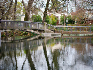 Bidwell Park Foot Bridge