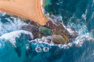 Aerial view of Sydneys Northern Beaches