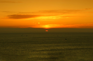 sunrise of maemuldo island, Tongyeong, Gyeongnam, south Korea, Asia