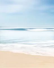 Eine minimalistische Interpretation einer kalifornischen Ozeanwelle. Fotografiert in der Nähe von Santa Barbara, Kalifornien. © DavidMSchrader