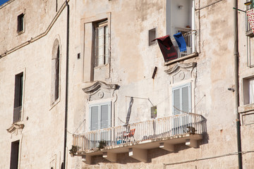 traditional houses in Monopoli Apulia Italy