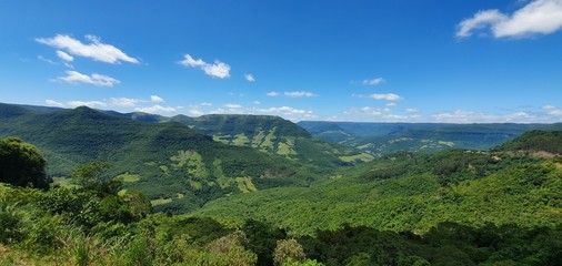 Fototapeta na wymiar panorama of mountains