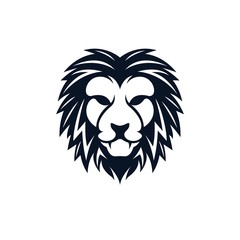 Obraz na płótnie Canvas Lion head vector icon