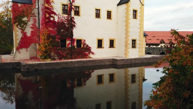 Water castle Klaffenbach Chemnitz Historic residence