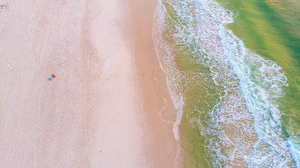 Aerial view of the Gulf Shores, Alabama USA