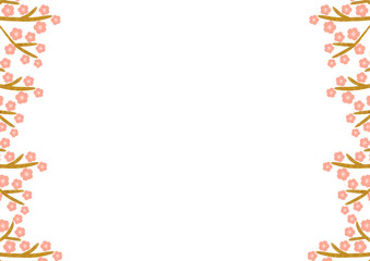 桜　フレーム　春