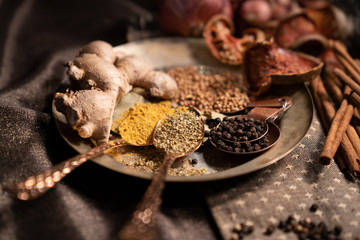 Spice dry Herb Seasoning aroma food.